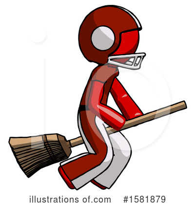 Royalty-Free (RF) Red Design Mascot Clipart Illustration by Leo Blanchette - Stock Sample #1581879