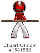 Red Design Mascot Clipart #1581882 by Leo Blanchette