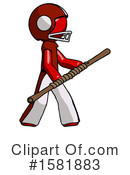 Red Design Mascot Clipart #1581883 by Leo Blanchette