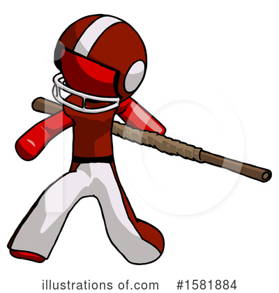 Royalty-Free (RF) Red Design Mascot Clipart Illustration by Leo Blanchette - Stock Sample #1581884