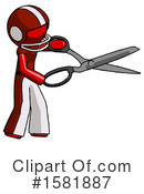 Red Design Mascot Clipart #1581887 by Leo Blanchette