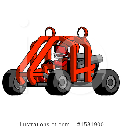 Royalty-Free (RF) Red Design Mascot Clipart Illustration by Leo Blanchette - Stock Sample #1581900