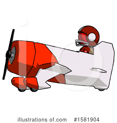 Royalty-Free (RF) Red Design Mascot Clipart Illustration by Leo Blanchette - Stock Sample #1581904