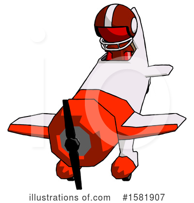 Royalty-Free (RF) Red Design Mascot Clipart Illustration by Leo Blanchette - Stock Sample #1581907