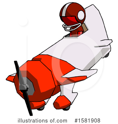Royalty-Free (RF) Red Design Mascot Clipart Illustration by Leo Blanchette - Stock Sample #1581908