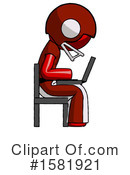 Red Design Mascot Clipart #1581921 by Leo Blanchette