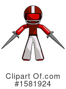 Red Design Mascot Clipart #1581924 by Leo Blanchette