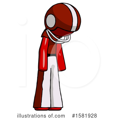 Royalty-Free (RF) Red Design Mascot Clipart Illustration by Leo Blanchette - Stock Sample #1581928