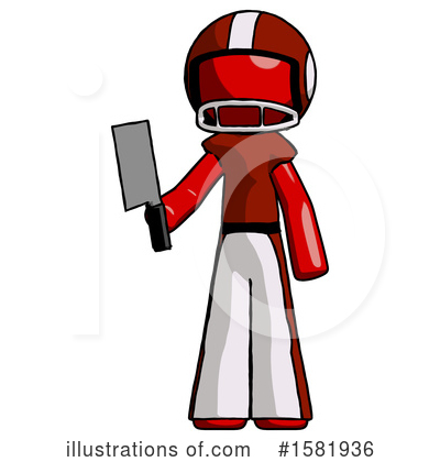 Royalty-Free (RF) Red Design Mascot Clipart Illustration by Leo Blanchette - Stock Sample #1581936
