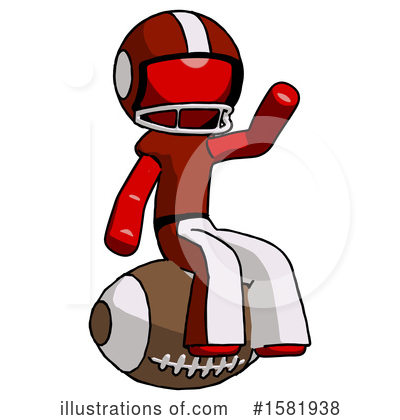Royalty-Free (RF) Red Design Mascot Clipart Illustration by Leo Blanchette - Stock Sample #1581938