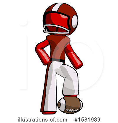 Royalty-Free (RF) Red Design Mascot Clipart Illustration by Leo Blanchette - Stock Sample #1581939