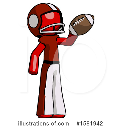 Royalty-Free (RF) Red Design Mascot Clipart Illustration by Leo Blanchette - Stock Sample #1581942