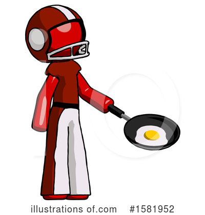 Royalty-Free (RF) Red Design Mascot Clipart Illustration by Leo Blanchette - Stock Sample #1581952
