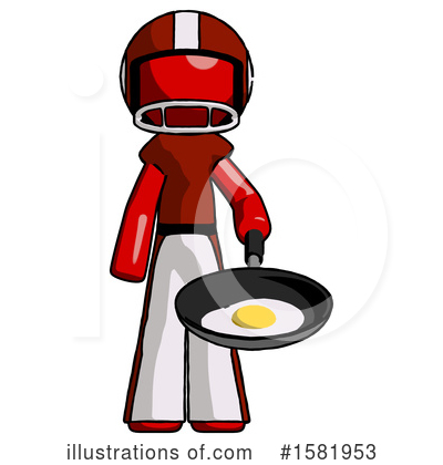 Royalty-Free (RF) Red Design Mascot Clipart Illustration by Leo Blanchette - Stock Sample #1581953