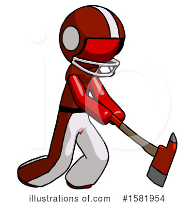 Royalty-Free (RF) Red Design Mascot Clipart Illustration by Leo Blanchette - Stock Sample #1581954
