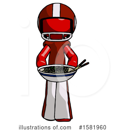 Royalty-Free (RF) Red Design Mascot Clipart Illustration by Leo Blanchette - Stock Sample #1581960