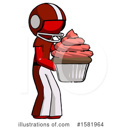 Royalty-Free (RF) Red Design Mascot Clipart Illustration by Leo Blanchette - Stock Sample #1581964