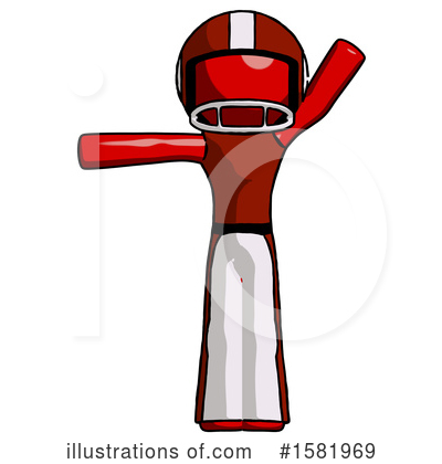 Royalty-Free (RF) Red Design Mascot Clipart Illustration by Leo Blanchette - Stock Sample #1581969