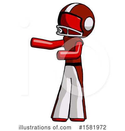 Royalty-Free (RF) Red Design Mascot Clipart Illustration by Leo Blanchette - Stock Sample #1581972