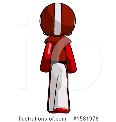 Royalty-Free (RF) Red Design Mascot Clipart Illustration by Leo Blanchette - Stock Sample #1581976
