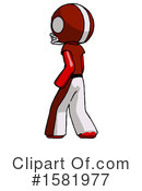 Red Design Mascot Clipart #1581977 by Leo Blanchette