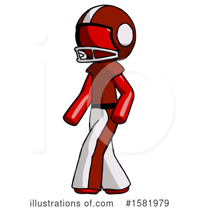Royalty-Free (RF) Red Design Mascot Clipart Illustration by Leo Blanchette - Stock Sample #1581979