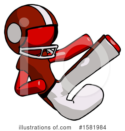 Royalty-Free (RF) Red Design Mascot Clipart Illustration by Leo Blanchette - Stock Sample #1581984