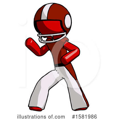 Royalty-Free (RF) Red Design Mascot Clipart Illustration by Leo Blanchette - Stock Sample #1581986