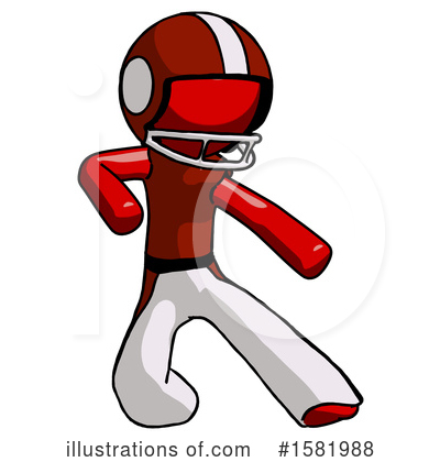 Royalty-Free (RF) Red Design Mascot Clipart Illustration by Leo Blanchette - Stock Sample #1581988