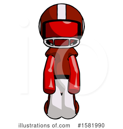 Royalty-Free (RF) Red Design Mascot Clipart Illustration by Leo Blanchette - Stock Sample #1581990