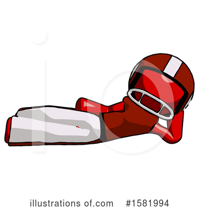 Royalty-Free (RF) Red Design Mascot Clipart Illustration by Leo Blanchette - Stock Sample #1581994