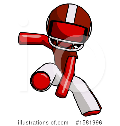 Royalty-Free (RF) Red Design Mascot Clipart Illustration by Leo Blanchette - Stock Sample #1581996