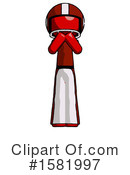 Red Design Mascot Clipart #1581997 by Leo Blanchette