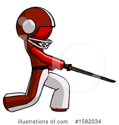 Royalty-Free (RF) Red Design Mascot Clipart Illustration by Leo Blanchette - Stock Sample #1582034