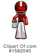 Red Design Mascot Clipart #1582040 by Leo Blanchette