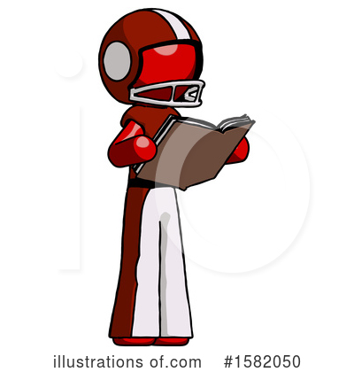 Royalty-Free (RF) Red Design Mascot Clipart Illustration by Leo Blanchette - Stock Sample #1582050