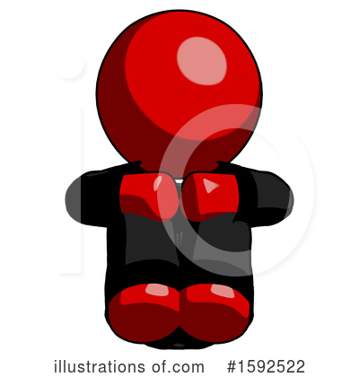 Royalty-Free (RF) Red Design Mascot Clipart Illustration by Leo Blanchette - Stock Sample #1592522