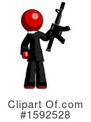 Red Design Mascot Clipart #1592528 by Leo Blanchette