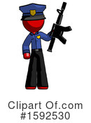 Red Design Mascot Clipart #1592530 by Leo Blanchette