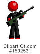 Red Design Mascot Clipart #1592531 by Leo Blanchette