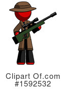 Red Design Mascot Clipart #1592532 by Leo Blanchette