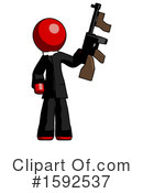 Red Design Mascot Clipart #1592537 by Leo Blanchette