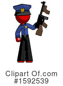 Red Design Mascot Clipart #1592539 by Leo Blanchette