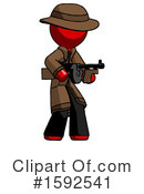 Red Design Mascot Clipart #1592541 by Leo Blanchette