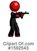 Red Design Mascot Clipart #1592543 by Leo Blanchette