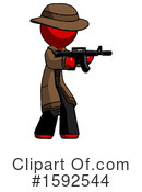Red Design Mascot Clipart #1592544 by Leo Blanchette