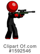 Red Design Mascot Clipart #1592546 by Leo Blanchette