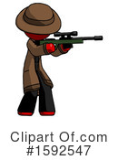 Red Design Mascot Clipart #1592547 by Leo Blanchette