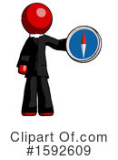 Red Design Mascot Clipart #1592609 by Leo Blanchette