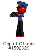 Red Design Mascot Clipart #1592629 by Leo Blanchette